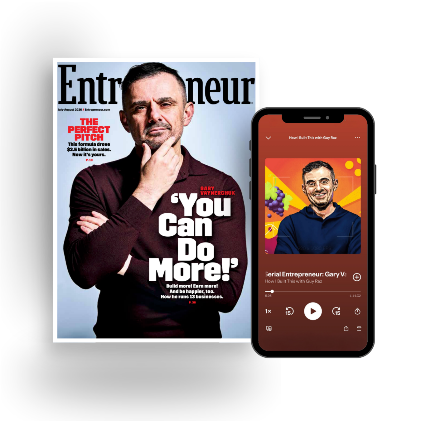How I Built This & Entrepreneur Magazine